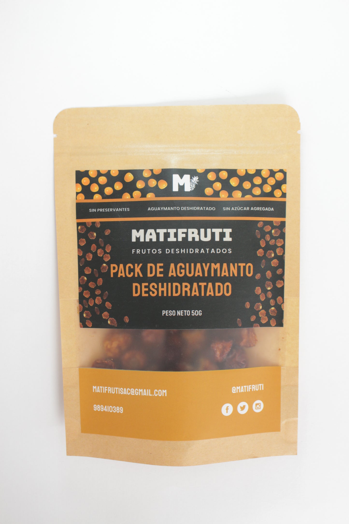 Aguaymanto Deshidratado